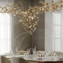 Ljojo Luxury Chandelier Pendant Light for Living Room Kitchen Bar Dining - Ceiling Hanging Lamp
