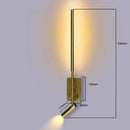 Ljojo Long Rotating Wall Lamp for Bedroom and Living Room