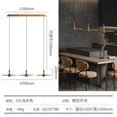 Ljojo Minimalist Black Wooden Flying Saucer Pendant Light LED Gu10 Home Decor