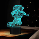 Astronaut 3D LED Night Light - Perfect Bedroom Decoration for Astronauts, Birthdays, Graduation - Ljojo