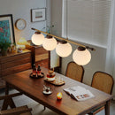 French Medieval Style Living Room Chandelier Retro Wood Hanging Lamp by Ljojo