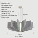 Modern Felt Led Pendant Lights Chandeliers for Living Dining Room by Ljojo