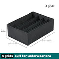 Ljojo™ Socks Underwear Organizer: Washable Drawer Storage Box for Lingerie, Bras, Socks, Leggings
