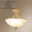 Rural Style American Retro Pendant Light Chandelier LED Fixture for Bedroom Living Room - Ljojo