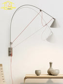 LED Stainless Steel Industrial Wall Lamp for Living Room by Ljojo - Minimalist Modern Design
