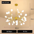Ljojo LED Firefly Pendant Light: Modern Romantic Hanging Light Fixture