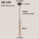 LED Hanging Lamp Yellow Travertine for Kitchen Island Dining Room Chandelier Ljojo