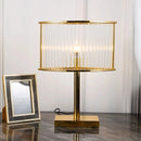 Crystal Bar Table Lamp Luxury Dimmable Desk Light for Home Office Hotel - Ljojo