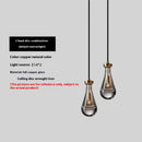 Ljojo Modern E14 Water Droplets Crystal Chandelier for Living Rooms and Hotels