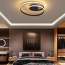 Modern Black LED Ceiling Light for Bedroom Living Room by Ljojo - Minimalist Indoor Lighting Fixtures
