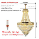 Ljojo Luxury Crystal Chandelier for Home Decor and Hotel Staircase