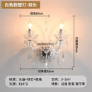 Crystal Wall Lamp Contemporary Elbow Design by Ljojo