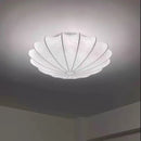 Ljojo Minimalism White Ceiling Chandelier Art Decor Light - Nordic Silk E27 Led Lamp