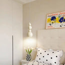 French Cream Gourd Pendant Light for Living Room - Ljojo