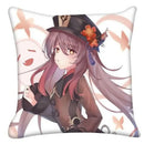 Genshin Impact Anime Cushion Cover Pillow Case for Home Decor by Ljojo