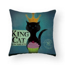Funny Cartoon Cat & Dog Pillow Covers by Ljojo: Luxury Sofa Bed Decor Pillowcase