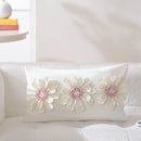 Ljojo 3D Sunflower Velvet Cushion Cover 30x50cm Home Decor Sofa Bed-Living Room