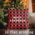 Christmas Patterned Pillow Covers for Sofa, Bedroom, Car - Ljojo