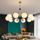 Luxury Retro Glass Chandelier for Living Room by Ljojo | French Home Decor Indoor Lighting