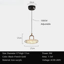 Crystal Glass LED Pendant Light Modern Luxury Chandelier Home Decor Ljojo