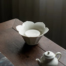 Ljojo Lotus Ceramic Tea Pot Holder Zen Water Storage Bowl