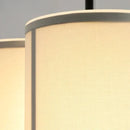 LED Japanese Chandelier Pendant Light Elegant Fabric Lamp for Living Room Bedroom Restaurant - Ljojo