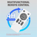 Ljojo 36 42 Inch Ceiling Fan Remote Control Dimming 6 Blade Light Ventilator