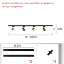 Ljojo LED GU10 Track Light Spotlight Ceiling Lighting for Living Room and Kitchen