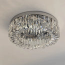 Ljojo Luxury Crystal Ceiling Lights Chrome/Gold LED Lamps for Home & Hotel Decor