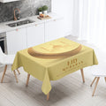 Elegant Ramadan Calligraphy Tablecloth by Ljojo