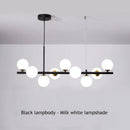 Modern Glass Ball Dining Room Chandelier Pendant Lamp by Ljojo - Stylish Home Decor Lighting