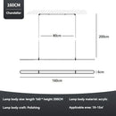 Ljojo Minimalist LED Pendant Light for Modern Living Room & Bar Counter