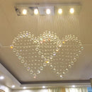 Ljojo Love Crystal Chandelier for Dining & Bedroom