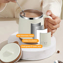 Ljojo 480ml Stainless Steel Insulated Coffee Mug Large Capacity Drinking Cup