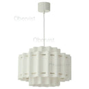 2026 French Nordic Wabi-Sabi Fabric Pendant Light - Handmade Modern Ceiling Lamp by Ljojo