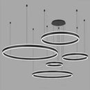 Modern Ring LED Chandelier Pendant Lamp Indoor Hanging Fixture for Home Decor by Ljojo