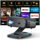 Ljojo™ 4K Android12 Mini Projector 64G Full HD 1080P WiFi6 Home Theater 3D Autofocus