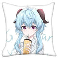 Genshin Impact Anime Cushion Cover Pillow Case for Home Decor by Ljojo