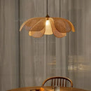 Japanese Style Weaving Petal Willow LED Chandelier by Ljojo