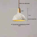 Ljojo LED Pendant Lights Modern Style Cement Wood Hanging Lamp