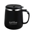 Ljojo 480ml Stainless Steel Insulated Coffee Mug Large Capacity Drinking Cup