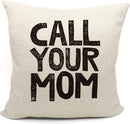 Funny Cat Mona Lisa Pillow Cover by Ljojo: Cat Lady Decor Gift for Sofa, Couch, Bed