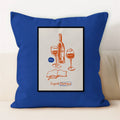 Ljojo Line Art Coffee Cushion Cover for Home & Car Decor