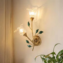 French Pastoral LED Wall Lamp Sconces - Creative Flower Home Decor - Ljojo