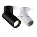 Ljojo 360 Degree Rotatable Cylinder LED Downlights 9W 12W GU10 Ceiling Spot Lights