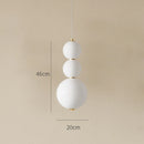 Modern Minimalist Glass Ball Chandelier Pendant Light for Living Room by Ljojo