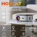 Ljojo™ 4K Android LED Projector 25000 Lumens Full HD 1080P WiFi Portable Home Theater