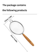 Ljojo Stainless Steel Filter Spoon Fine Mesh Strainer Colander Sieve Kitchen Tools