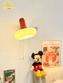 Bauhaus Atmosphere Cream Wind Swing Arm Wall Lamp LED E27 Staircase Bedside Reading by Ljojo
