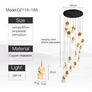 Ljojo Marble Pendant Light for Kitchen Bar Counter Coffee Shop